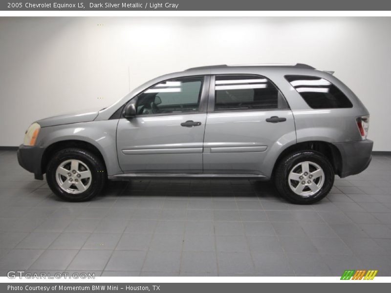 Dark Silver Metallic / Light Gray 2005 Chevrolet Equinox LS