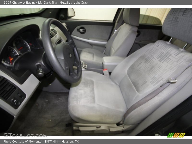 Dark Silver Metallic / Light Gray 2005 Chevrolet Equinox LS