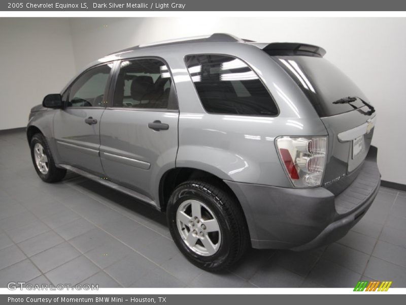 Dark Silver Metallic / Light Gray 2005 Chevrolet Equinox LS