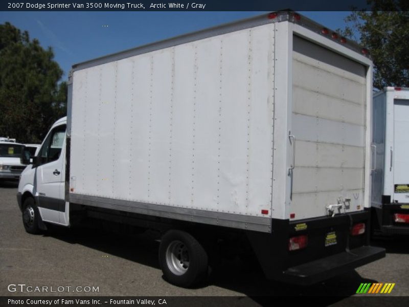 Arctic White / Gray 2007 Dodge Sprinter Van 3500 Moving Truck