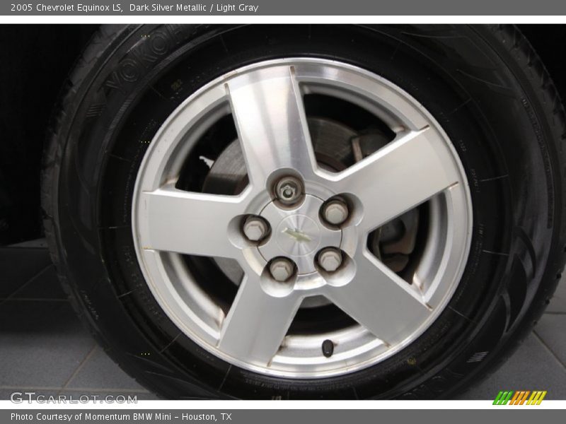Dark Silver Metallic / Light Gray 2005 Chevrolet Equinox LS
