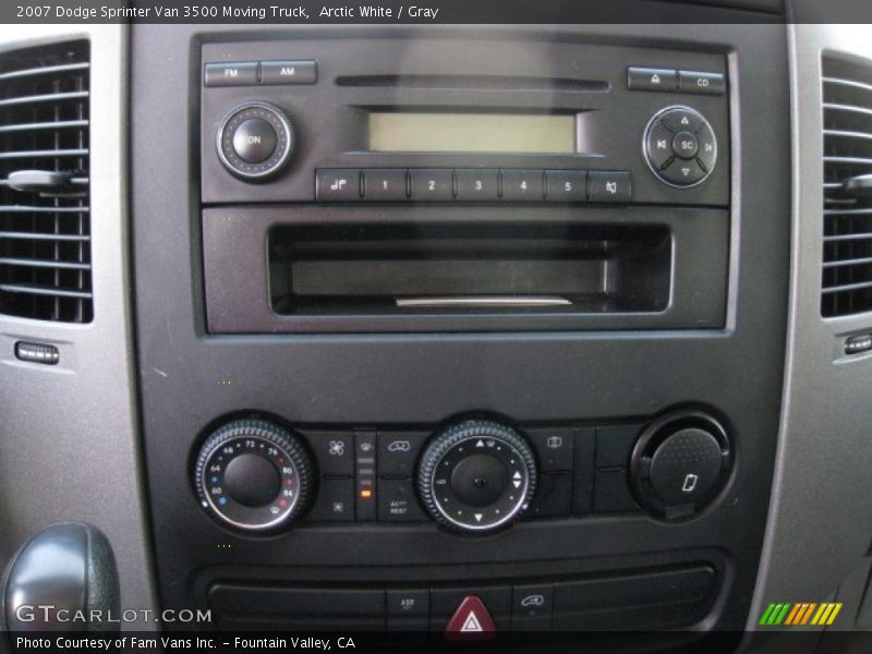 Arctic White / Gray 2007 Dodge Sprinter Van 3500 Moving Truck