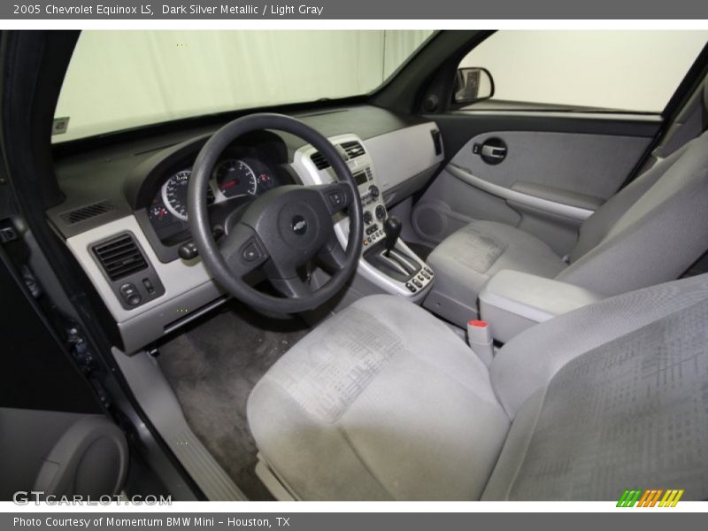 Dark Silver Metallic / Light Gray 2005 Chevrolet Equinox LS