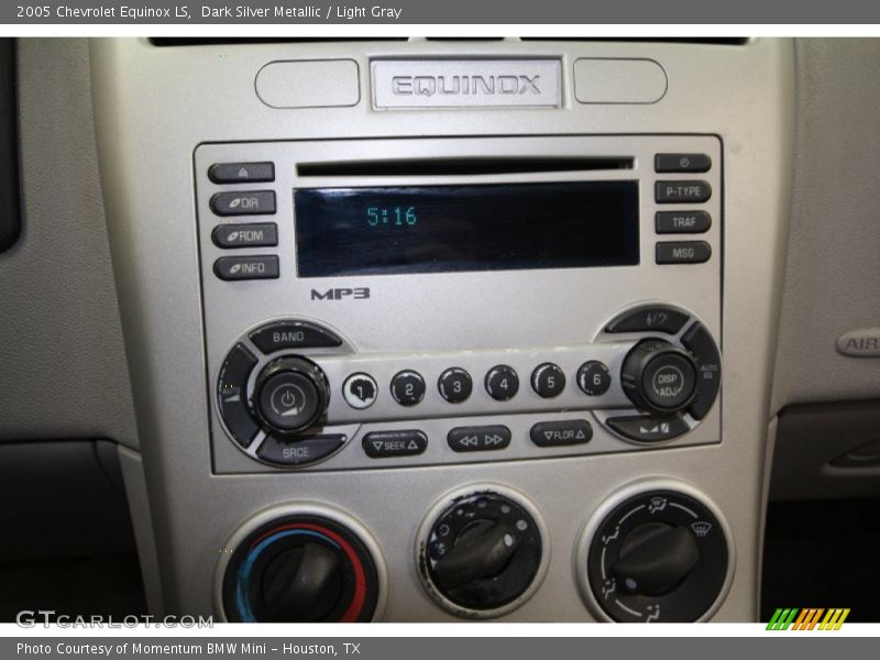 Dark Silver Metallic / Light Gray 2005 Chevrolet Equinox LS