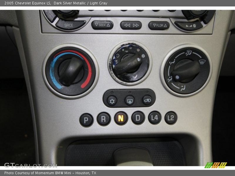 Dark Silver Metallic / Light Gray 2005 Chevrolet Equinox LS