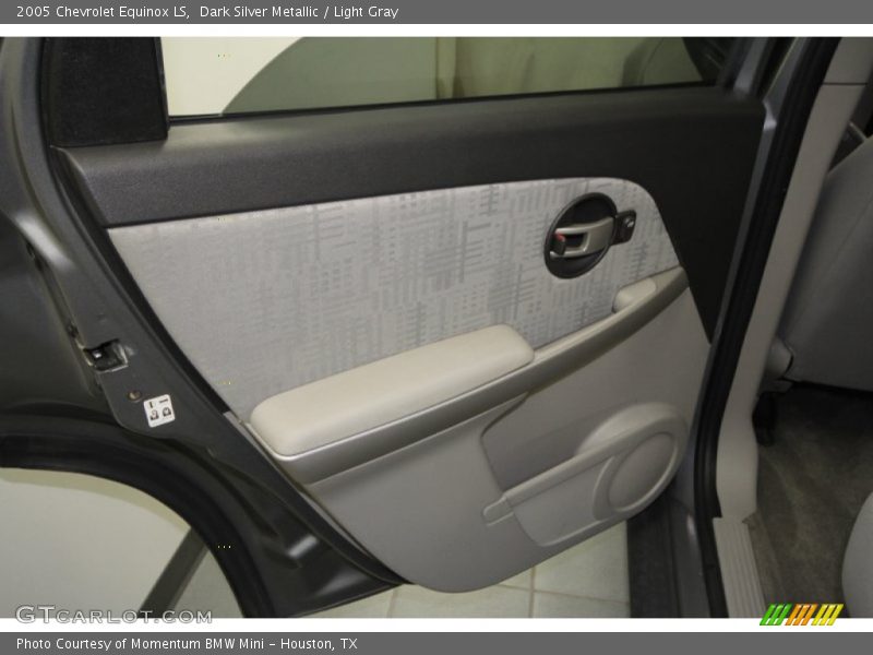 Dark Silver Metallic / Light Gray 2005 Chevrolet Equinox LS