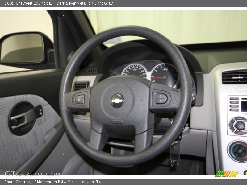 Dark Silver Metallic / Light Gray 2005 Chevrolet Equinox LS