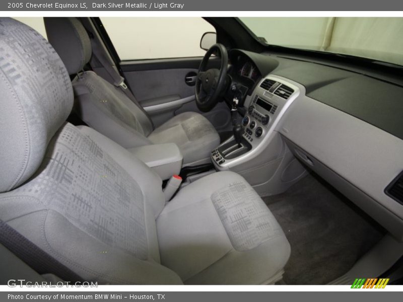 Dark Silver Metallic / Light Gray 2005 Chevrolet Equinox LS