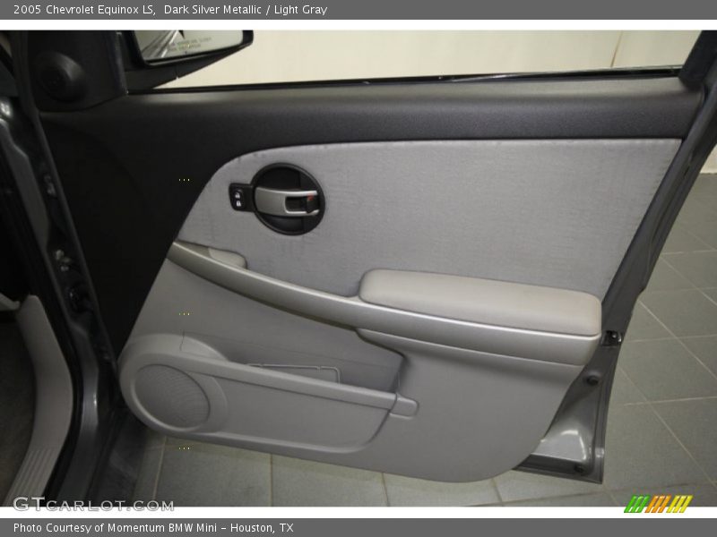 Dark Silver Metallic / Light Gray 2005 Chevrolet Equinox LS