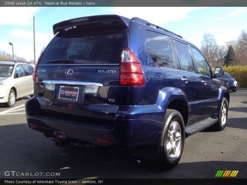 Nautical Blue Metallic / Ivory 2008 Lexus GX 470