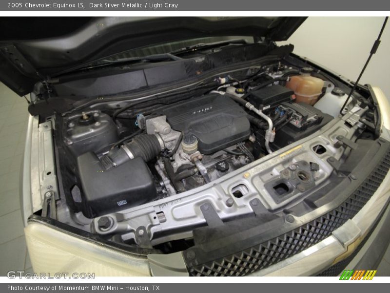 Dark Silver Metallic / Light Gray 2005 Chevrolet Equinox LS