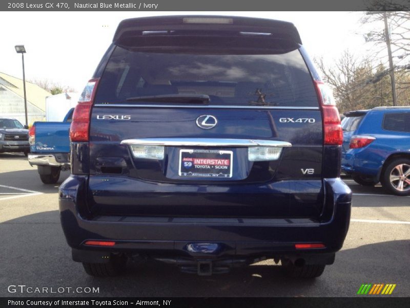 Nautical Blue Metallic / Ivory 2008 Lexus GX 470