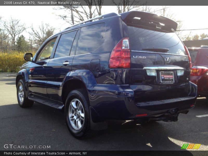 Nautical Blue Metallic / Ivory 2008 Lexus GX 470