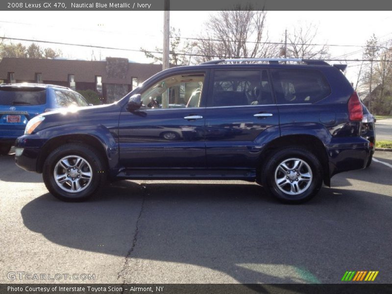 Nautical Blue Metallic / Ivory 2008 Lexus GX 470
