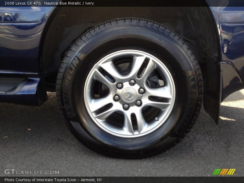 Nautical Blue Metallic / Ivory 2008 Lexus GX 470