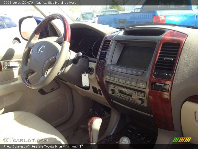 Nautical Blue Metallic / Ivory 2008 Lexus GX 470