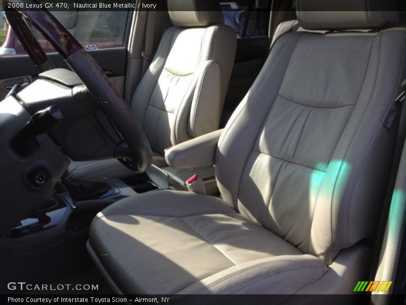 Nautical Blue Metallic / Ivory 2008 Lexus GX 470