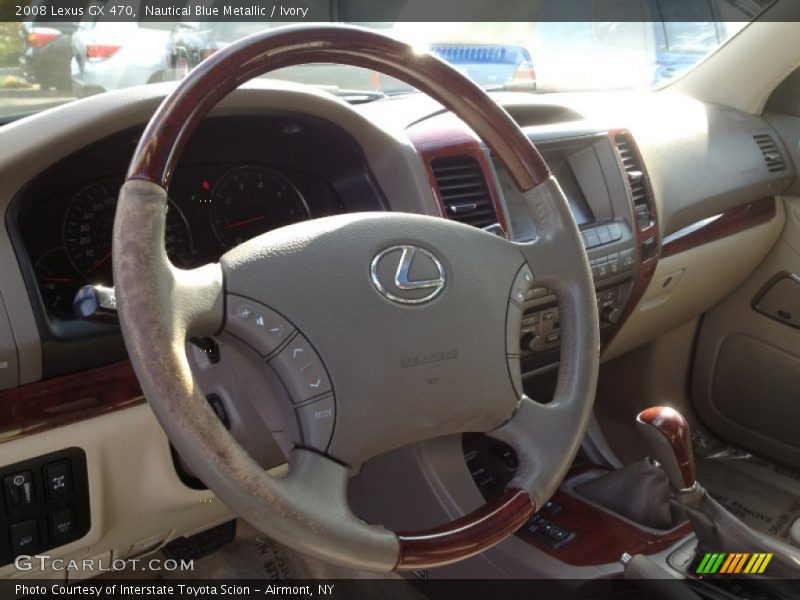 Nautical Blue Metallic / Ivory 2008 Lexus GX 470