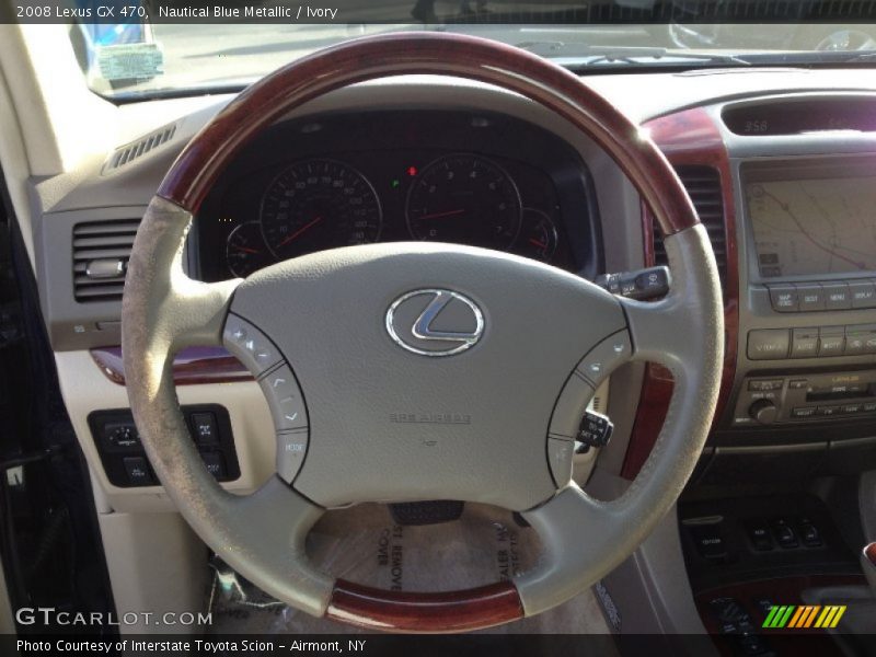 Nautical Blue Metallic / Ivory 2008 Lexus GX 470