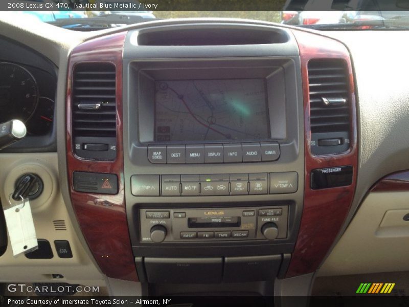 Nautical Blue Metallic / Ivory 2008 Lexus GX 470