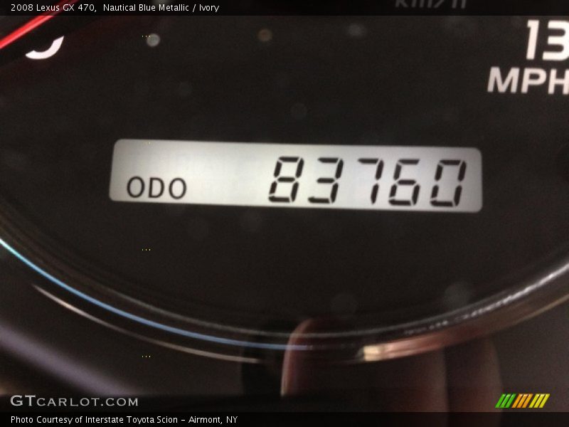 Nautical Blue Metallic / Ivory 2008 Lexus GX 470