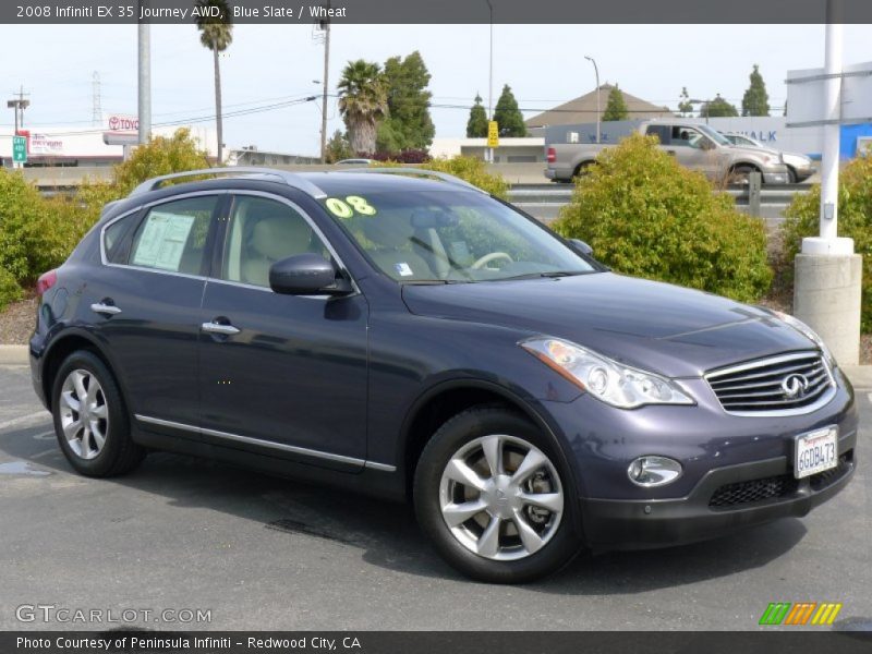 Blue Slate / Wheat 2008 Infiniti EX 35 Journey AWD