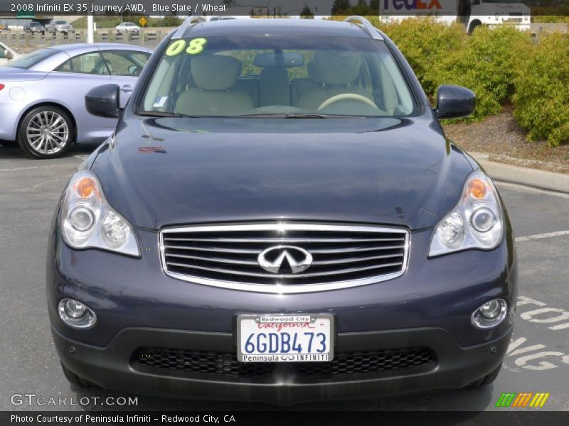 Blue Slate / Wheat 2008 Infiniti EX 35 Journey AWD