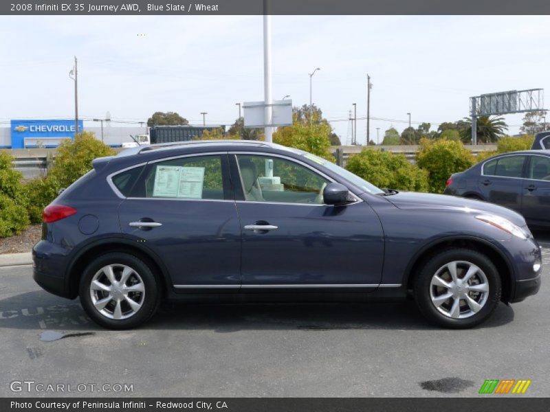 Blue Slate / Wheat 2008 Infiniti EX 35 Journey AWD