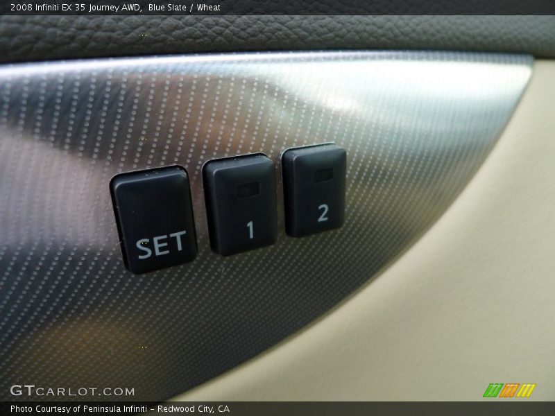 Blue Slate / Wheat 2008 Infiniti EX 35 Journey AWD