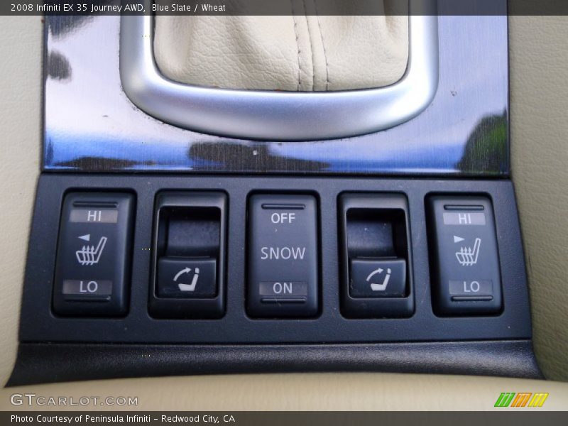 Blue Slate / Wheat 2008 Infiniti EX 35 Journey AWD