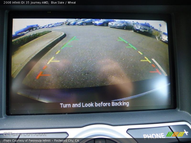 Blue Slate / Wheat 2008 Infiniti EX 35 Journey AWD