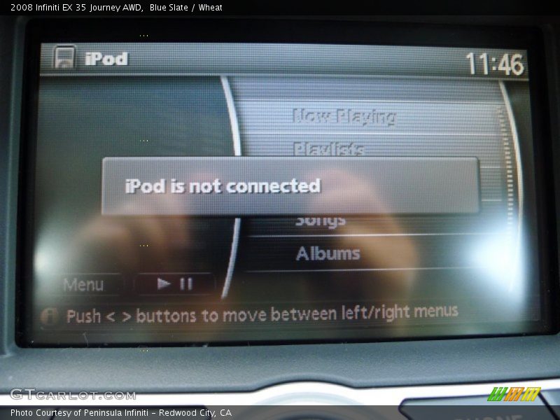 Blue Slate / Wheat 2008 Infiniti EX 35 Journey AWD