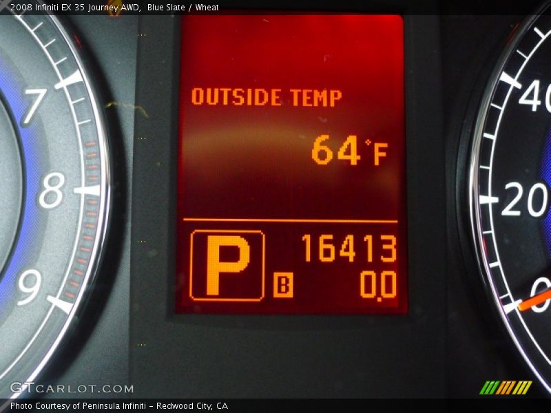 Blue Slate / Wheat 2008 Infiniti EX 35 Journey AWD
