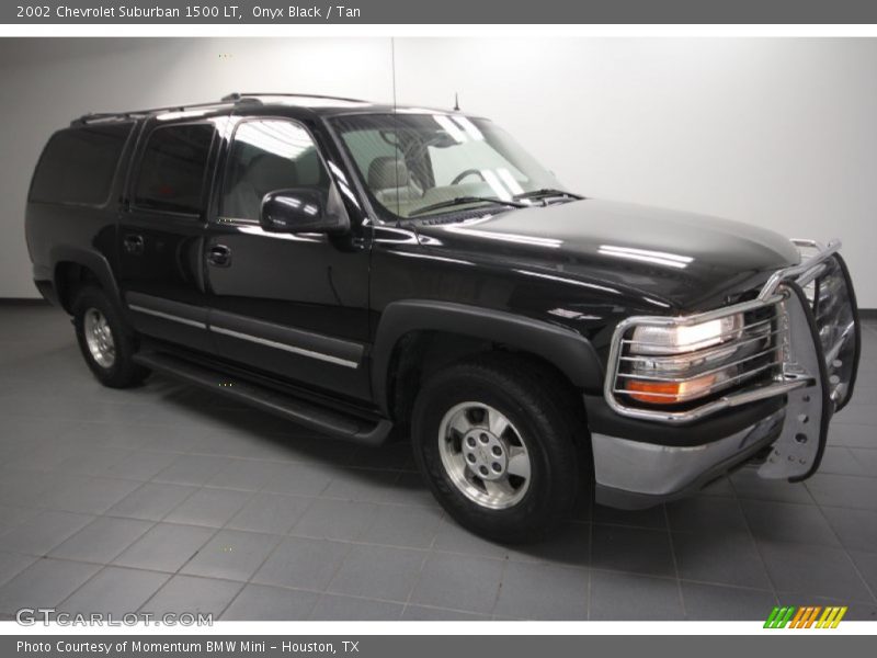 Onyx Black / Tan 2002 Chevrolet Suburban 1500 LT