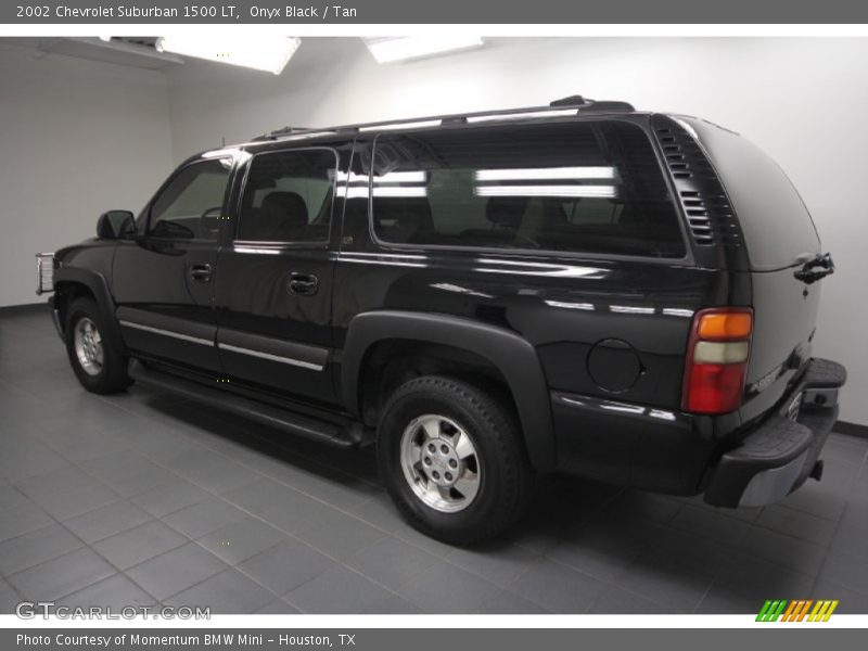 Onyx Black / Tan 2002 Chevrolet Suburban 1500 LT