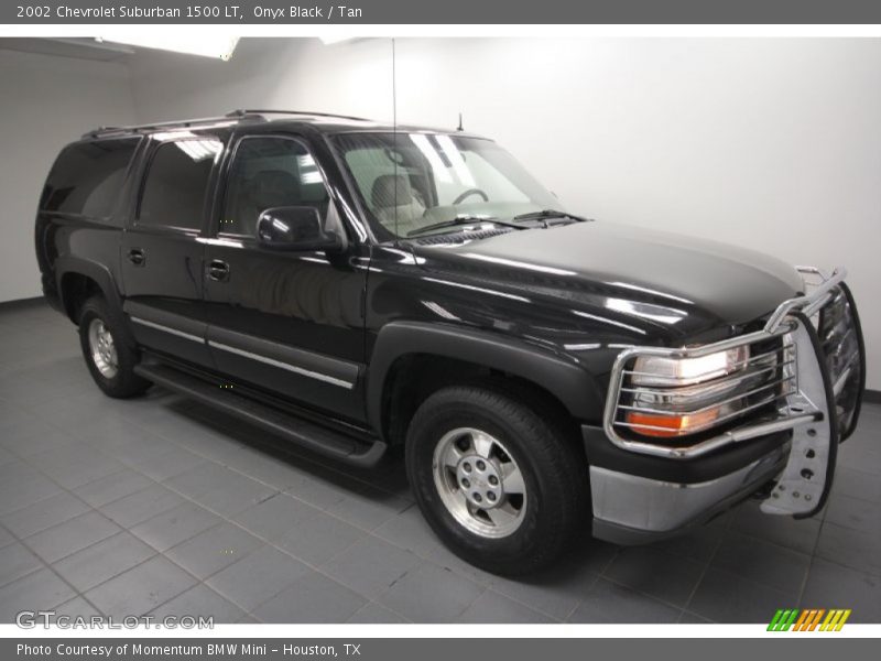 Onyx Black / Tan 2002 Chevrolet Suburban 1500 LT
