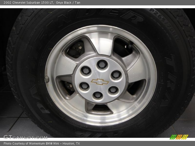 Onyx Black / Tan 2002 Chevrolet Suburban 1500 LT