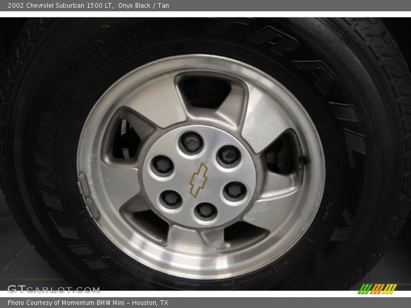 Onyx Black / Tan 2002 Chevrolet Suburban 1500 LT