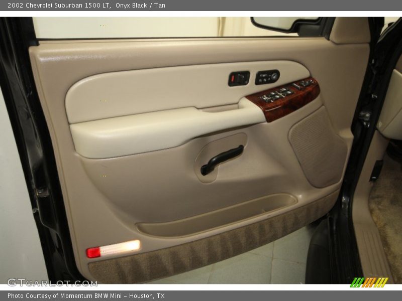 Onyx Black / Tan 2002 Chevrolet Suburban 1500 LT