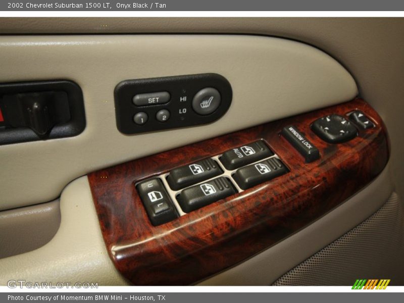 Onyx Black / Tan 2002 Chevrolet Suburban 1500 LT
