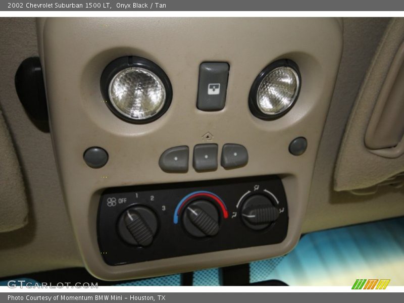 Onyx Black / Tan 2002 Chevrolet Suburban 1500 LT
