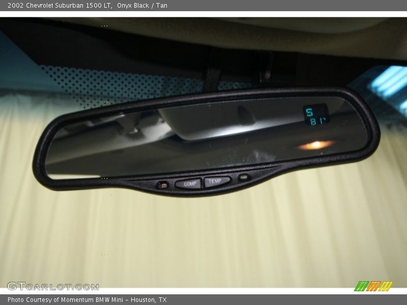Onyx Black / Tan 2002 Chevrolet Suburban 1500 LT