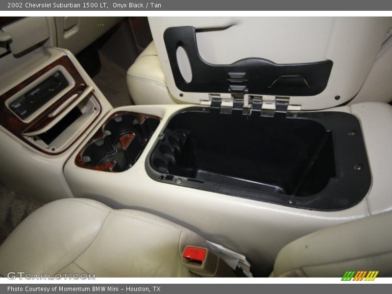 Onyx Black / Tan 2002 Chevrolet Suburban 1500 LT