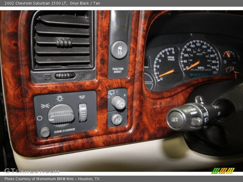 Onyx Black / Tan 2002 Chevrolet Suburban 1500 LT