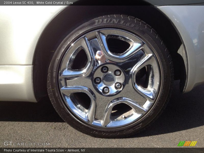 White Gold Crystal / Ecru 2004 Lexus SC 430