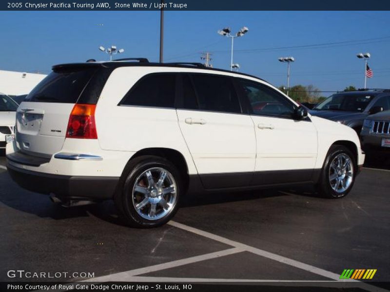 Stone White / Light Taupe 2005 Chrysler Pacifica Touring AWD