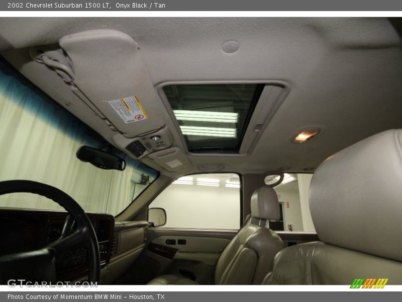 Onyx Black / Tan 2002 Chevrolet Suburban 1500 LT