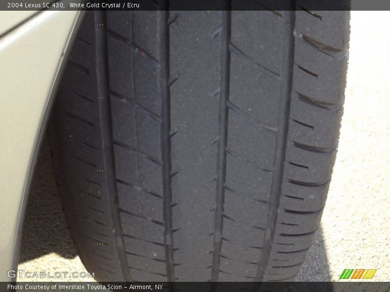 White Gold Crystal / Ecru 2004 Lexus SC 430