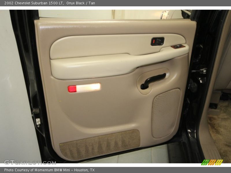 Onyx Black / Tan 2002 Chevrolet Suburban 1500 LT