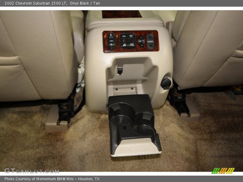 Onyx Black / Tan 2002 Chevrolet Suburban 1500 LT